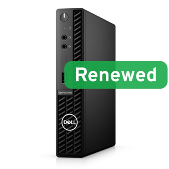 DELL Renewed Grade B | OptiPlex 3090 | Intel Core i5 | i5‑10500T | 8 GB | NVMe SSD | 256 GB | Intel UHD Graphics | Windows 11 Pro