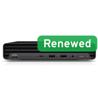 HP Renewed Grade A | EliteDesk 800 G6 | Intel Core i5 | i5-10500T | 8 GB | SSD | 256 GB | Intel UHD Graphics 630 | Windows 11 Pro