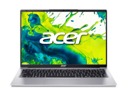 Acer Aspire Lite 14 AL14-44P | Light Silver | 14.5 " | WUXGA | 1920 x 1200 pixels | AMD Ryzen 5 | 7430U | 8 GB | DDR4 SDRAM | Solid-state drive capacity 512 GB | AMD Radeon Graphics | Windows 11 Home | Keyboard language US International | Warranty 24 month(s)