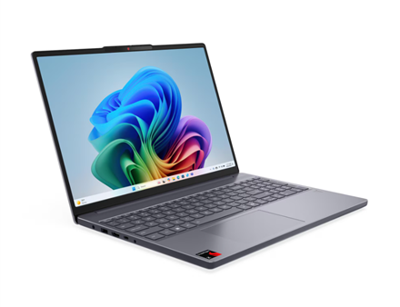Lenovo IdeaPad Slim 3 15Q8X10 | Luna Grey | 15.3 " | IPS | WUXGA | 1920 x 1200 pixels | Anti-glare | Snapdragon X | X1-26-100 | 16 GB | Soldered LPDDR5X | Solid-state drive capacity 512 GB | Qualcomm Adreno GPU | Windows 11 Home | 802.11ax | Bluetooth version 5.3 | Keyboard language English | Warranty 24 month(s) | Battery warranty 12 month(s)