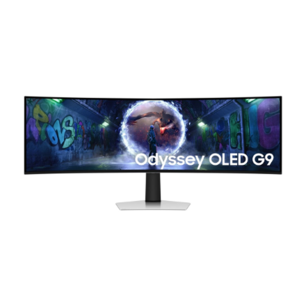 Samsung | LS49DG934SUXEN Odyssey G9 G93SD | 49 " | OLED | DQHD | 32:9 | 240 Hz | 0.03 ms | 5120 x 1440 pixels | 250 cd/m² | HDMI ports quantity 1 | Silver - Image 3