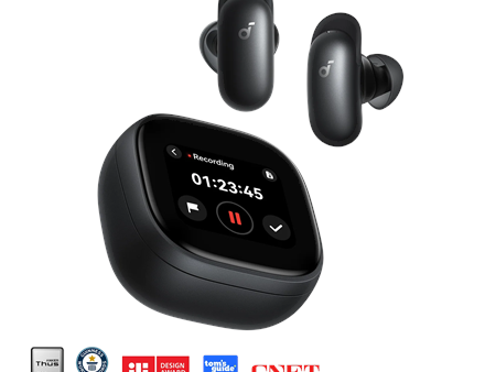 Anker Soundcore Wireless Earbuds | Liberty 5 Pro Max | Bluetooth | In-Ear | Microphone | Black | Noise canceling | Noise reduction