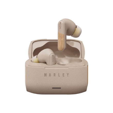Marley Wireless Earbuds | Trenchtown | Built-in microphone | Bluetooth | ANC | Cream - Image 2