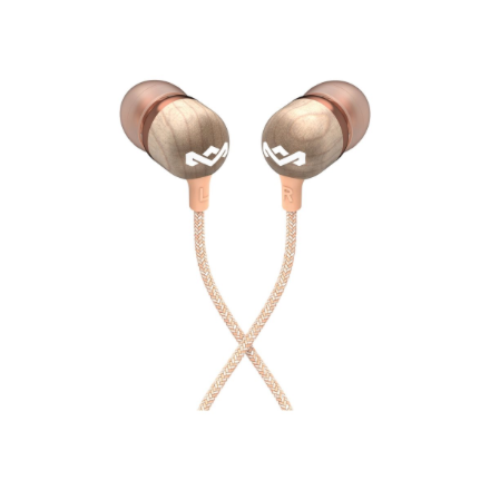 Marley Wired Earbuds | Smile Jamaica | Built-in microphone | USB Type-C | Copper - Image 2