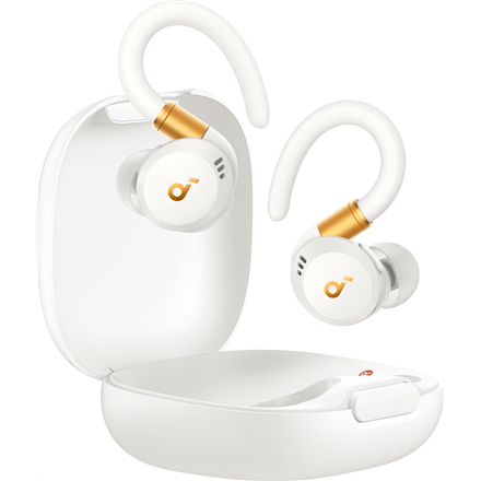 Anker Soundcore | Earbuds with Hook | Sport X20 | Bluetooth | ANC | White/Gold - Image 2