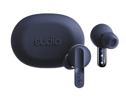 Sudio Earbuds | N3 Pro | Bluetooth | In-ear | Microphone | Midnight Navy | Noise canceling | Wireless