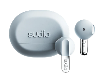 Sudio Earbuds | N3 | Bluetooth | On-ear | Microphone | Misty Blue | Wireless