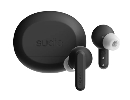 Sudio Earbuds | A3 Pro | Bluetooth | In-ear | Microphone | Cloudy Black | Noise canceling | Wireless