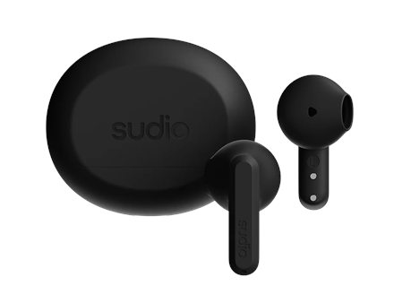 Sudio Earbuds | A3 | Bluetooth | In-ear | Microphone | Black | Wireless