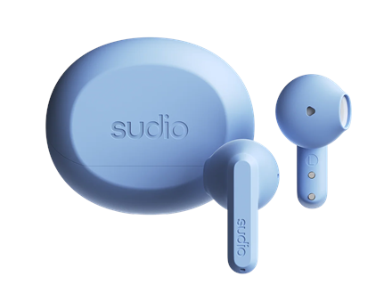 Sudio Earbuds | A3 | Bluetooth | In-ear | Microphone | Blue | Wireless