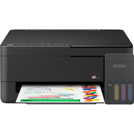 Epson EcoTank | L3350 | Inkjet | Colour | Multifuction Printer | A4 | Wi-Fi | Black - Image 4