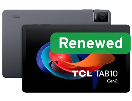 TCL Renewed Grade A | Tab 10 (Gen2) 10.4 | Space Gray | 64 GB | Android
