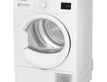INDESIT Dryer Machine | C YSD 72D WW EE | Energy efficiency class E | Front loading | 7 kg | Heat pump | Digital | Depth 54.5 cm | White