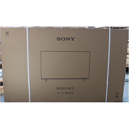 SALE OUT. Sony K55S35B Bravia 3 55" (139cm) 4K Ultra HD Smart Google D-LED TV | SALE OUT. Sony K-55S3 | 55" (139 cm) | Android | UHD | Black | DAMAGED PACKAGING - Image 4