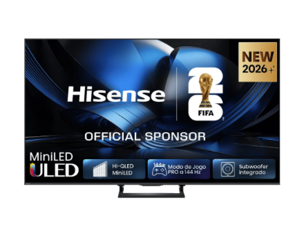 Hisense ULED MiniLED TV | 65U7SE | 65" | Smart TV | VIDAA OS | UHD | Black