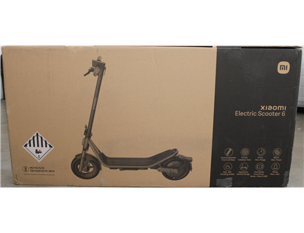 SALE OUT. Xiaomi Electric Scooter 6 GL | Xiaomi 24 month(s) | DAMAGED PACKAGING AND PAINT.ITEM IS SCRATCHED, DIRTY