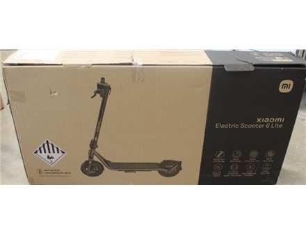 SALE OUT. Xiaomi Electric Scooter 6 Lite GL | Xiaomi 23 month(s) | DAMAGED PACKAGING