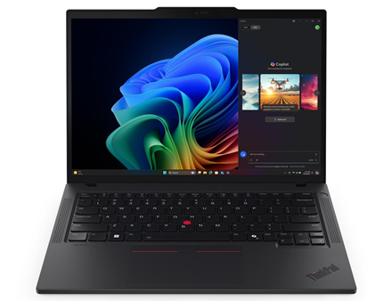 Lenovo ThinkPad T14 G6 Intel | Black | 14 " | IPS | WUXGA | 1920 x 1200 pixels | Anti-glare | Intel Core Ultra 5 | 226V | 16 GB | Soldered LPDDR5x | Solid-state drive capacity 512 GB | Intel Arc Graphics 130V | Windows 11 Pro | 802.11be | Bluetooth version 5.4 | Keyboard language English | Keyboard backlit | Warranty 36 month(s) | Battery warranty 12 month(s)
