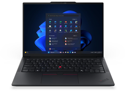 Lenovo ThinkPad E14 G8 AMD | Black | 14 " | IPS | WUXGA | 1920 x 1200 pixels | Anti-glare | AMD Ryzen AI 5 | 330 | 16 GB | SODIMM DDR5 | Solid-state drive capacity 512 GB | AMD Radeon 820M Graphics | Windows 11 Pro | 802.11be | Bluetooth version 5.4 | Keyboard language Nordic | Keyboard backlit | Warranty 36 month(s) | Battery warranty 12 month(s)
