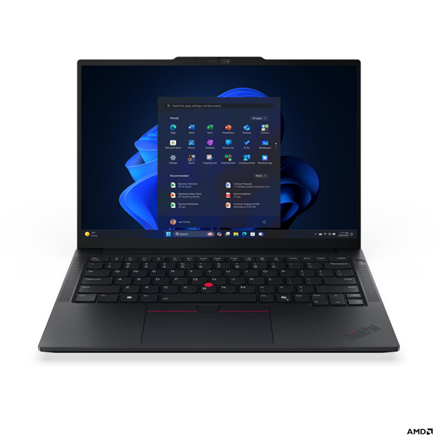 Lenovo ThinkPad E14 Gen 8 14 WUXGA AMD R7 AI 345/16GB/512GB/AMD Radeon 840M/WIN11 Pro/Nordic Backlit kbd/FP/3Y Warranty | Lenovo