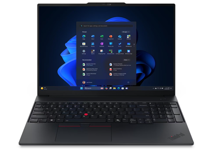 Lenovo ThinkPad E16 G4 AMD | Black | 16 " | IPS | WUXGA | 1920 x 1200 pixels | Anti-glare | AMD Ryzen AI 5 | 330 | 16 GB | SODIMM DDR5 | Solid-state drive capacity 512 GB | AMD Radeon 820M Graphics | Windows 11 Pro | 802.11be | Bluetooth version 5.4 | Keyboard language English | Keyboard backlit | Warranty 36 month(s) | Battery warranty 12 month(s)