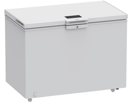 Whirlpool Freezer | W3RHS30DW | Energy efficiency class D | Chest | Free standing | Height 85 cm | Total net capacity 308 L | White | Display
