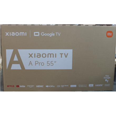 SALE OUT. Xiaomi QLED TV A Pro 2026 55'' | Xiaomi QLED TV A Pro 2026 | 55 | Smart TV | Google TV | 4K UHD | DAMAGED PACKAGING - Image 3