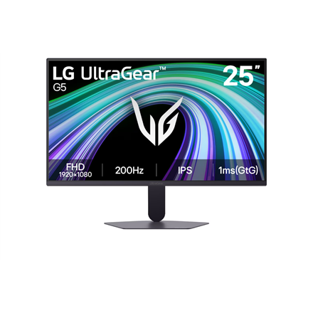 LG 25G523B-B UltraGear | 25 " | IPS | FHD | 16:9 | 200 Hz | 1 ms | 1920 x 1080 pixels | 300 cd/m² | HDMI ports quantity 2 - Image 3