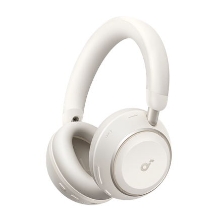 Anker Soundcore | Foldable Headphones | Space 2 | Bluetooth | Over-ear | Microphone | White | Noise reduction | Wireless - Image 2