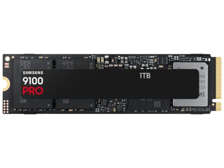 SSD SAMSUNG 9100 PRO 1TB M.2 PCIe Gen5 NVMe TLC Write speed 13300 MBytes/sec Read speed 14700 MBytes/sec 2.38mm TBW 600 TB MZ-VAP1T0BW