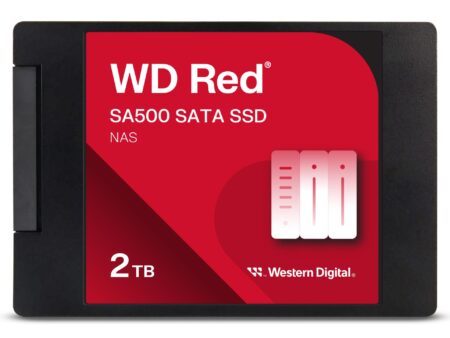 SSD SANDISK Red SA500 POWERED BY SANDISK 2000 GB Serial ATA Write speed 520 MB/s Read speed 560 MB/s 2.5" 1300xTBW rating WDS200T2R0A