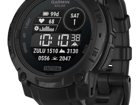 SMARTWATCH INSTINCT 3 SOLAR/BLACK 010-02934-50 GARMIN