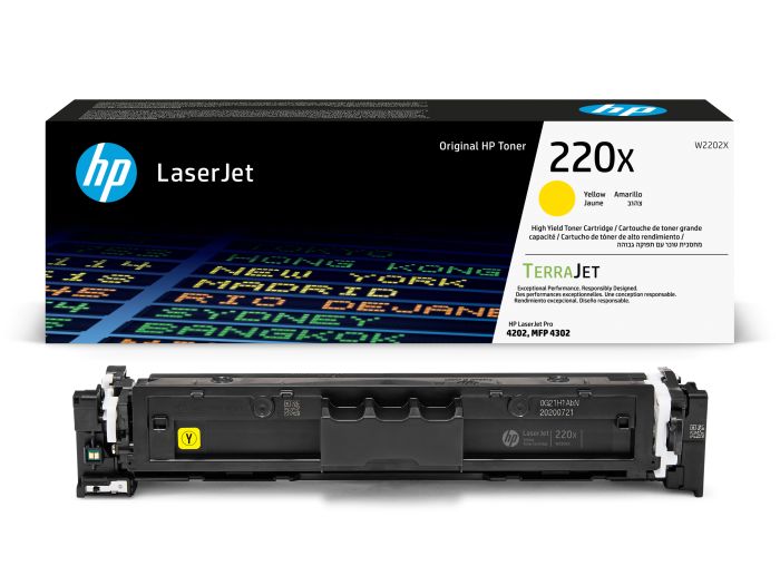 Cartridge HP No.220X (W2202X) YL 5500p. OEM