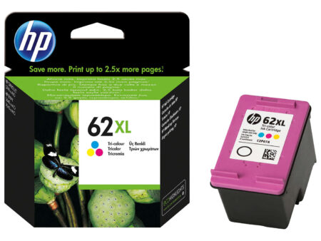 Ink cartirdge No.62XL (C2P07AE) CMY 415p. OEM