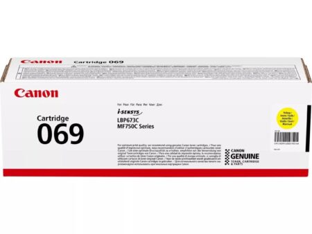 Cartridge Canon 069 (5091C002) YL 1900p. OEM