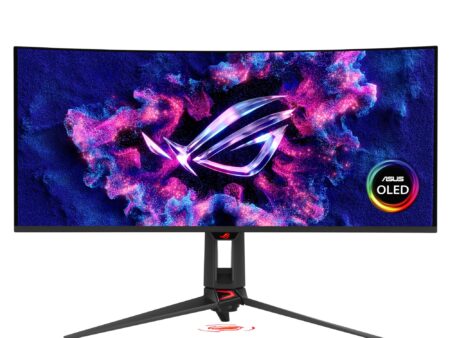Monitor ASUS 34 " 3440 x 1440 pixels Wide Quad HD Native aspect ratio 21:9 QD-OLED Curved 90LM0CU0-B01971