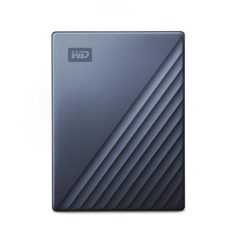 External HDD WESTERN DIGITAL My Passport Ultra 4TB USB 3.0 Colour Blue WDBFTM0040BBL-WESN