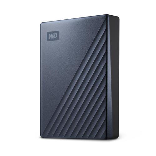 External HDD WESTERN DIGITAL My Passport Ultra 4TB USB 3.0 Colour Blue WDBFTM0040BBL-WESN - Image 3