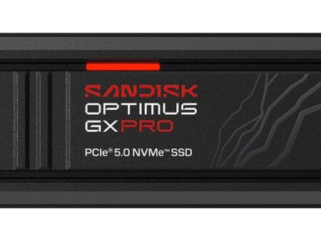 SSD SANDISK 600xTBW rating MTBF 1750000 h Read speed 14900 MB/s Write speed 11000 MB/s NVMe Yes PCI Express 5.0 M.2 1000 GB SDSP82100TAH-000E0