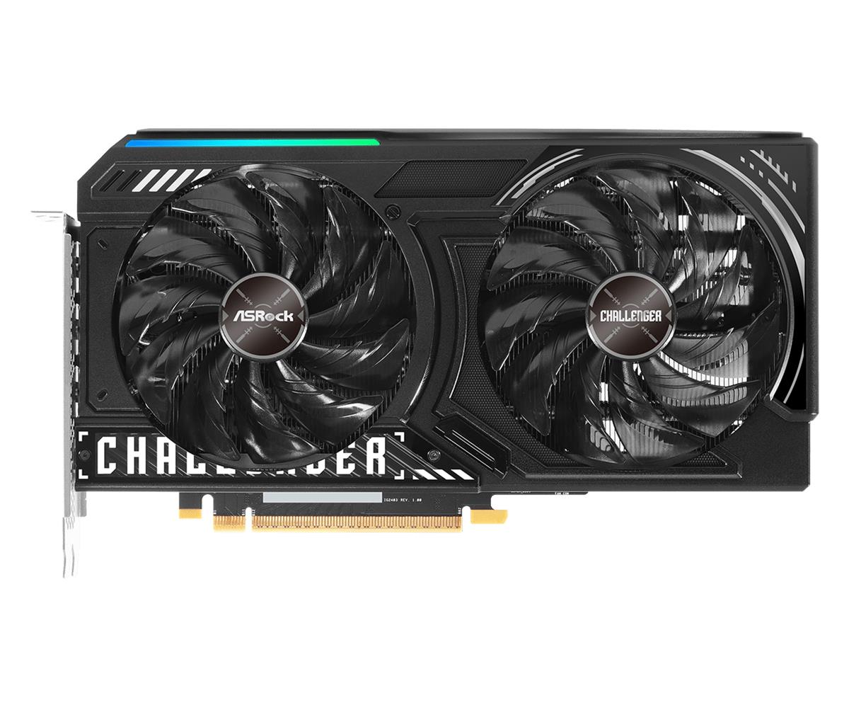 Graphics Card ASROCK Intel Arc A580 12 GB GDDR6 192 bit PCIE 4.0 8x GPU 2740 MHz Dual Slot Fansink 1xHDMI 3xDisplayPort B580CL12GO - Image 2