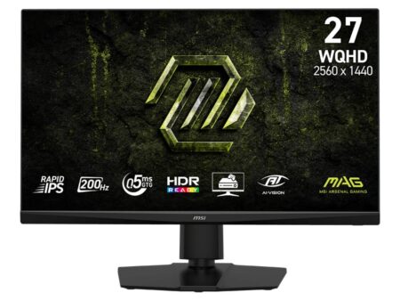 LCD Monitor MSI 27 " 2560 x 1440 pixels Wide Quad HD Native aspect ratio 16:9 LED Flat MAG272QPFE20