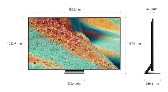TV Set SAMSUNG 85 " 4K Ultra HD 3840 x 2160 pixels Flat 16:9 Neo QLED QE85QN85FAUXXH - Image 3