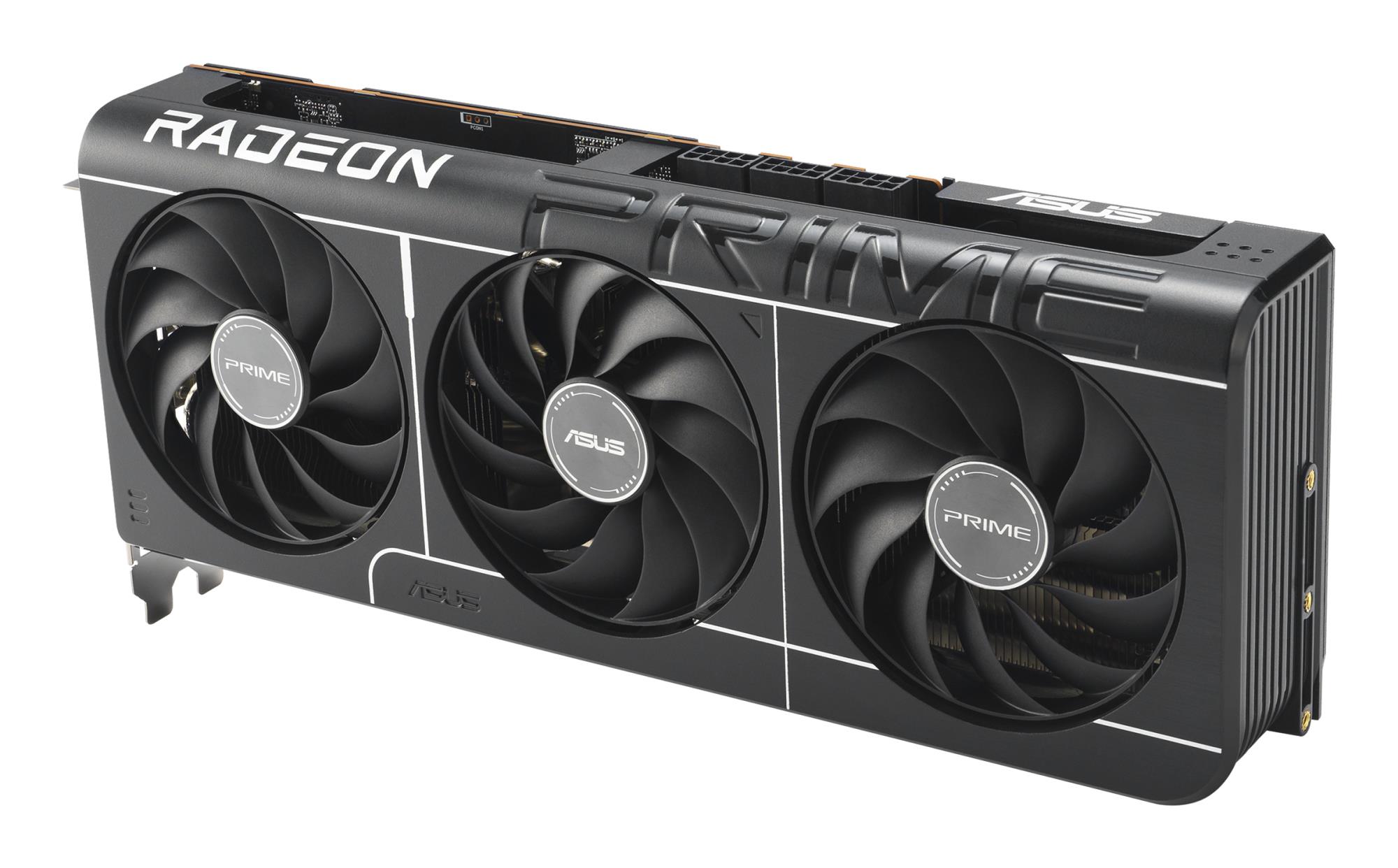 Graphics Card ASUS AMD Radeon RX 9070 XT 16 GB GDDR6 256 bit PCIE 5.0 16x Triple slot Fansink 1xHDMI 3xDisplayPort PRIME-RX9070XT-O16G - Image 4