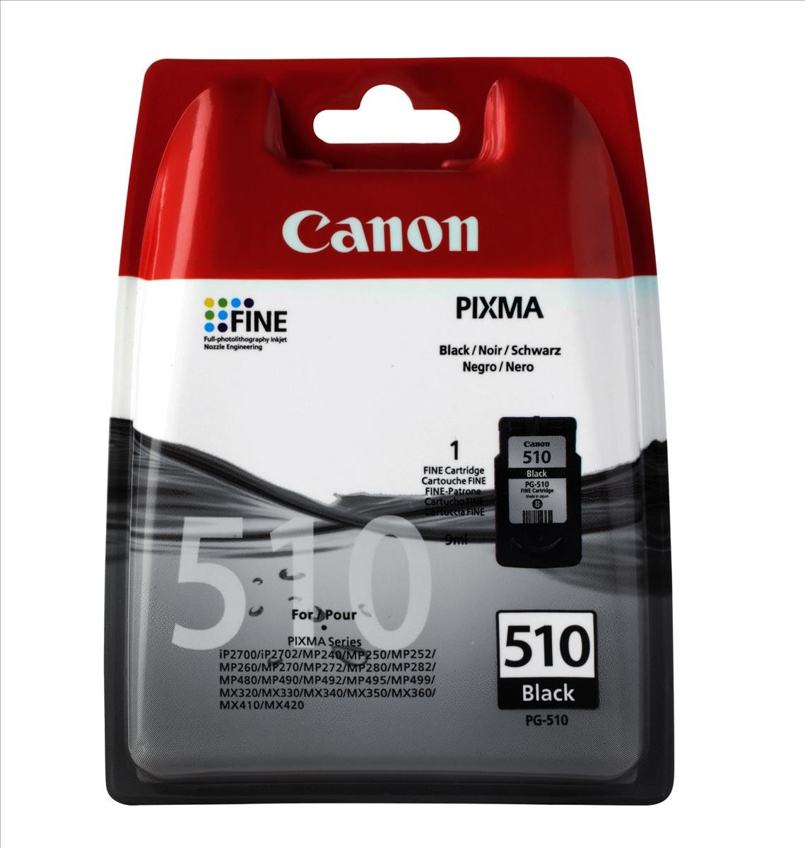 Ink Cartridge Canon PG-510 BK 220p. OEM
