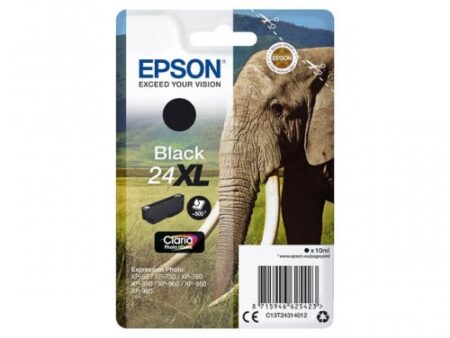 Ink Cartridge T2431 (24XL) BK 500p. OEM