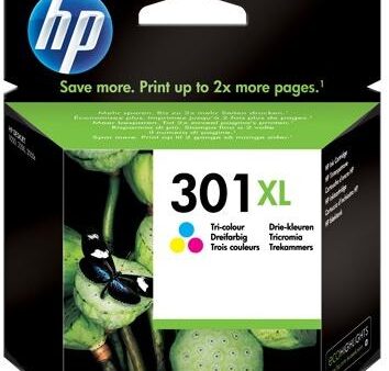 Ink Cartridge HP No.301XL (CH564EE) CMY 330p. OEM
