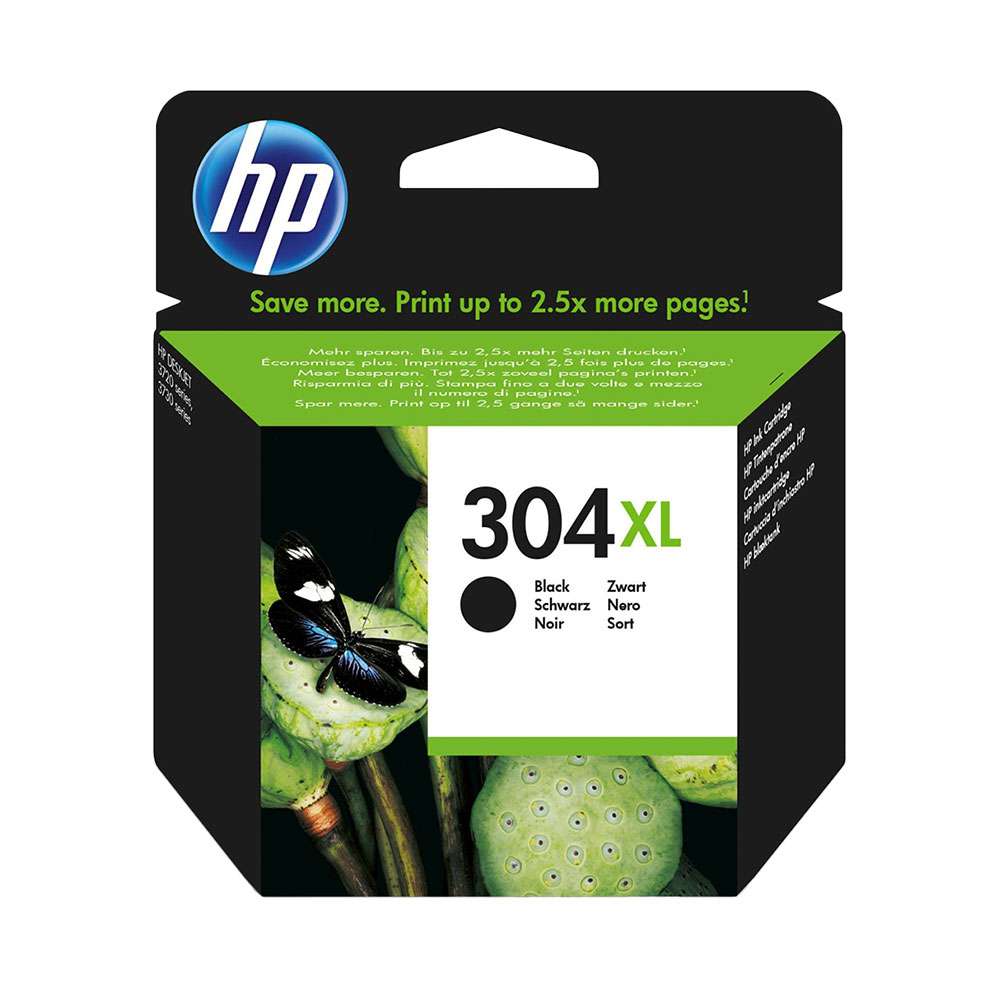 Ink Cartridge HP No.304XL (N9K08AE) BK 300p. OEM