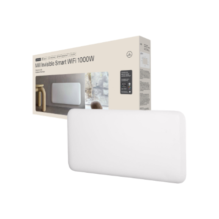 Mill Invisible Smart WiFi Heater | PA1000WIFI4 | Panel Heater | 1000 W | Suitable for rooms up to 12-16 m² | White | IPX4 - Image 2