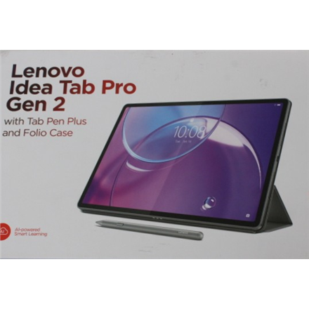SALE OUT. Lenovo Idea Tab Pro Gen 2 13 3K Qualcomm SD 8S Gen 4/8GB/256GB/Android/2Y Warranty | SALE OUT. | Lenovo Idea Tab Pro Gen 2 (w/o power adapter) | ZAHD0621SE | 12.7 " | Luna Grey | LCD | 2944 x 1840 pixels | Qualcomm | Snapdragon 8s Gen 4 | 8 GB | 256 GB | Wi-Fi | Front camera | 8 MP | Rear camera | 13 MP | Bluetooth | 5.3 | Android | 14 (Upgradable until Android 16) | Warranty 24 month(s) | USB-C charging cable, Quick-Start Guide & Safety, Warranty, MicroSD Tray Pin | DEMO
