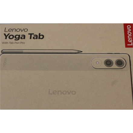 SALE OUT. Lenovo Yoga Tab Plus 12.7 3K Touch Snapdragon 8/16GB/256GB/Qualcomm Adreno 750/Android 14/ENG kbd/Tidal Teal/FP/2Y Warranty | SALE OUT. | Lenovo Yoga Tab Plus Wi-Fi (without power adapter) | ZAEG0018NL | 12.7 " | Tidal Teal | LTPS | 2944 x 1840 pixels | Qualcomm | Snapdragon 8 Gen 3 Mobile Platform | 16 GB | Soldered LPDDR5x | 256 GB | Wi-Fi | Front camera | 13 MP | Rear camera | 13 MP | Bluetooth | 5.4 | Android | 14 or Later | Warranty 24 month(s) | Lenovo 2-in-1 Keyboard Pack + Lenovo Tab Pen Pro | DEMO